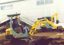 Mini bageri Yanmar B 17-2