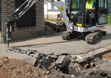 Mini bageri Bobcat E 16