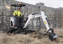 Mini bageri Bobcat E17z