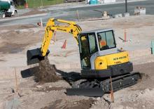 Mini bageri New Holland E55B