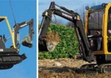Mini bageri Volvo EC15B XT