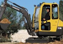 Mini bageri Volvo EC20B XTV