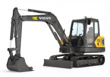 Mini bageri Volvo EC55 ELECTRIC