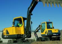 Mini bageri Volvo EC55 PRO