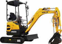 Mini bageri SDLG ER620H