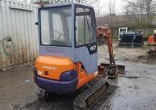 Mini bageri Fiat-Hitachi EX 17-2