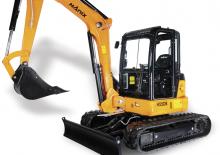 Mini bageri Hanix H55DR Long
