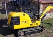 Mini bageri Imef HE 1.15