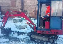 Mini bageri Gehlmax MB 145