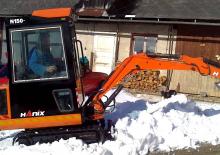 Mini bageri Hanix N 150-2