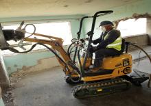 Mini bageri Komatsu PC09-1