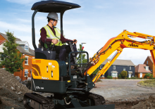 Mini bageri Hyundai R17Z-9A