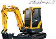 Mini bageri Hyundai R30Z-9AK