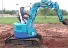 Mini bageri Hanix S&B 15 W