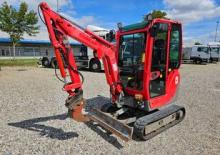 Električni rovokopač gusjeničar Yanmar SV17e