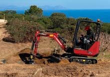 Mini bageri Yanmar SV17VT