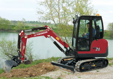 Mini bageri Yanmar SV26