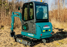 Mini bageri Sunward SWE20F 