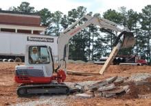 Mini bageri Takeuchi TB 250