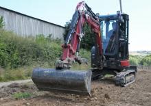 Mini bageri Yanmar ViO27LW-6 