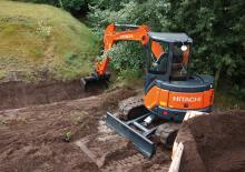 Mini bageri Hitachi ZX 52 U 3