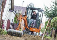 Mini bageri Hitachi ZX19-5A