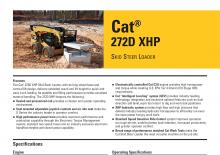 Mini utovarivači Caterpillar 272D XHP
