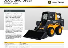 Mini utovarivači John Deere Construction 326E
