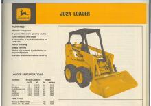 Mini utovarivači John Deere Construction JD24