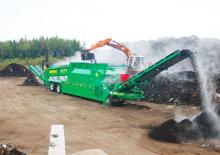 Mobilna sita s bubnjem McCloskey 621RE