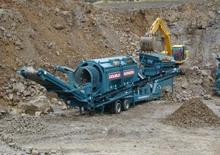 Mobilna sita s bubnjem Powerscreen Trommel 720