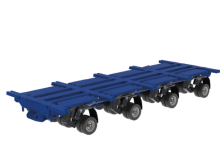 Modularne prikolice za teške uvjete rada Goldhofer THP/DC