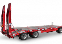 Niskopodne prikolice Schwarzmüller 3-axle low loader trailer with straight platform