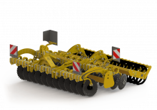 Pločasto-cinčana drljača Agrisem Disc-O-Mulch R 7.50