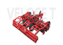 Pločasto-cinčana drljača Maschio Veloce semi-mounted 700