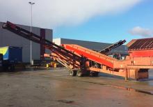 Pokretna postrojenja za prosijavanje Terex-Finlay 393 CV Hydrascreen