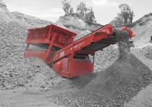 Pokretna postrojenja za prosijavanje Terex-Finlay 595 Hydratrak
