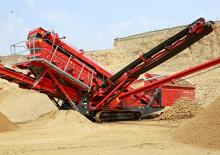 Pokretna postrojenja za prosijavanje Terex-Finlay 674