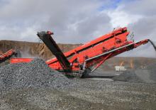 Pokretna postrojenja za prosijavanje Terex-Finlay 693+