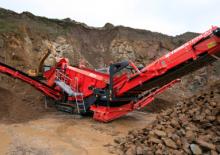 Pokretna postrojenja za prosijavanje Terex-Finlay 883+
