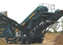 Pokretna postrojenja za prosijavanje Powerscreen Chieftain 600 Rad