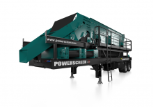 Pokretna postrojenja za prosijavanje Powerscreen Gladiator H6203