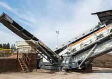 Pokretna postrojenja za prosijavanje Metso Lokotrack ST3.8