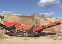 Pokretna postrojenja za prosijavanje Sandvik QE342e