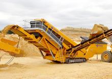 Pokretna postrojenja za prosijavanje Parker SD125
