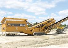 Pokretna postrojenja za prosijavanje IROCK  TS-512