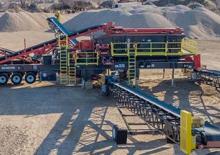 Pokretna postrojenja za prosijavanje Sandvik UK373