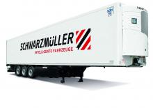 Poluprikolice sa sandukom/suhi kombi Schwarzmüller 3-axle refrigerated box-body semitrailer
