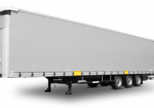 Poluprikolice sa zavjesama / ceradom Schwarzmüller 3-axle large-scale sliding tarpaulin platform semitrailer - combined transport