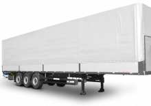 Poluprikolice sa zavjesama / ceradom Schwarzmüller 3-axle platform semitrailer
